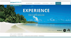 Desktop Screenshot of goexploreseychelles.com