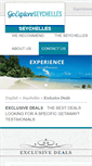 Mobile Screenshot of goexploreseychelles.com